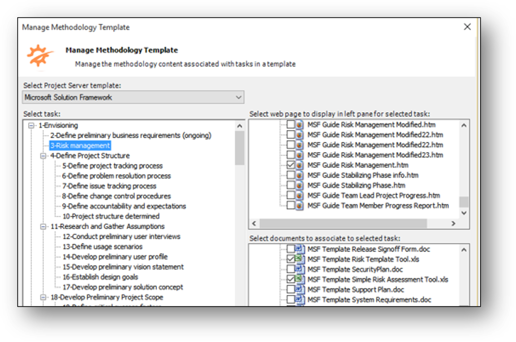 Knowledge Widgets – Project Widgets